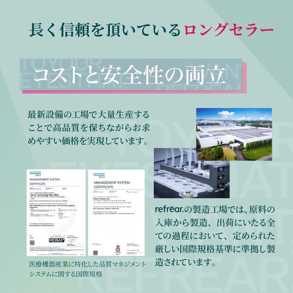 ワンデーリフレアUV モイスチャー38（1-DAY Refrear UV Moisture 38）商品画像|コスプレカラコン通販アイトルテ