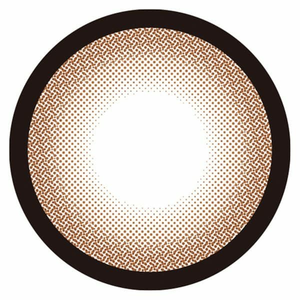 colorsカラーズ★ワンデー★ナチュラルリングブラウン レンズ画像|コスプレカラコン通販アイトルテ