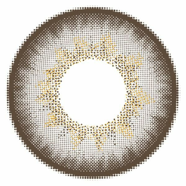 colorsカラーズ★ワンデー★メガブラウン レンズ画像|コスプレカラコン通販アイトルテ