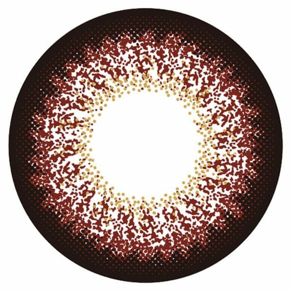 colorsカラーズ★ワンデー★ナチュラルメガドーナツブラウン レンズ画像|コスプレカラコン通販アイトルテ