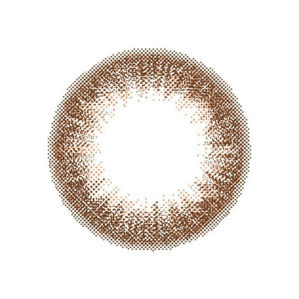 ルミアワンデー14.2mm スウィートブラウン レンズ画像|コスプレカラコン通販アイトルテ