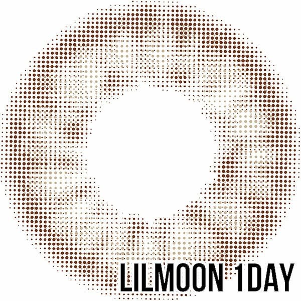 LILMOONリルムーンワンデー スモーキーベージュ レンズ画像|コスプレカラコン通販アイトルテ