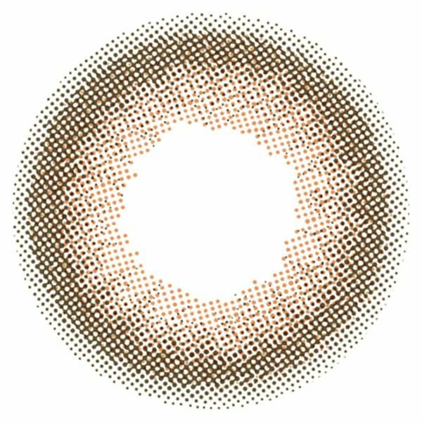 colorsカラーズ★ワンデー★ナチュラルベージュブラウンレンズ画像|コスプレカラコン通販アイトルテ