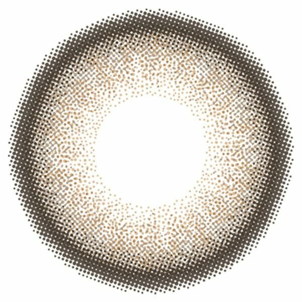 フルーリーFlurry by colors ライトカーキブラウンレンズ画像|コスプレカラコン通販アイトルテ