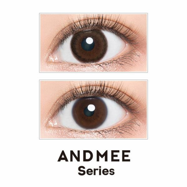 アンドミーANDMEEワンデー クラシック装着画像|コスプレカラコン通販アイトルテ