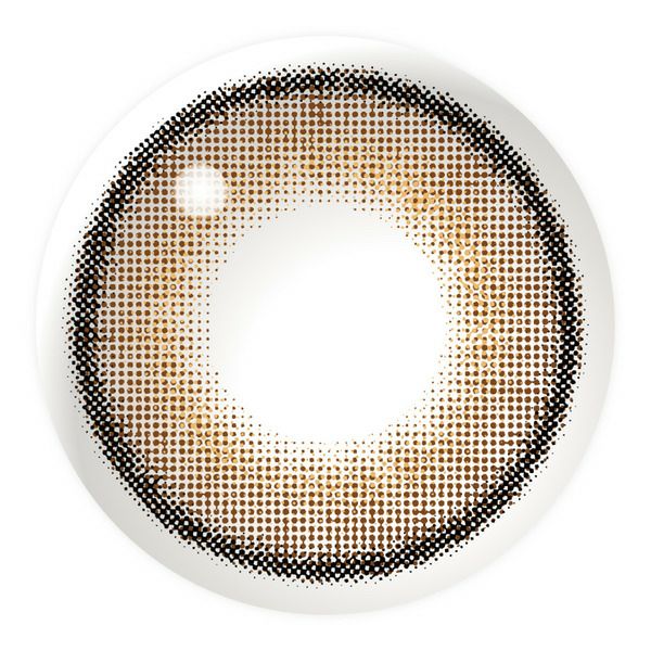 ルミューLemieu リアルブラウニーレンズ画像|コスプレカラコン通販アイトルテ