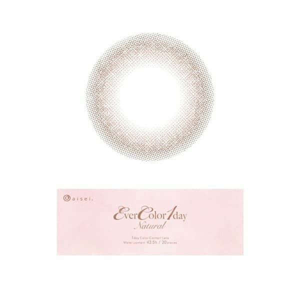 エバーカラーワンデーナチュラル ひとめぼれの恋レンズ画像|コスプレカラコン通販アイトルテ