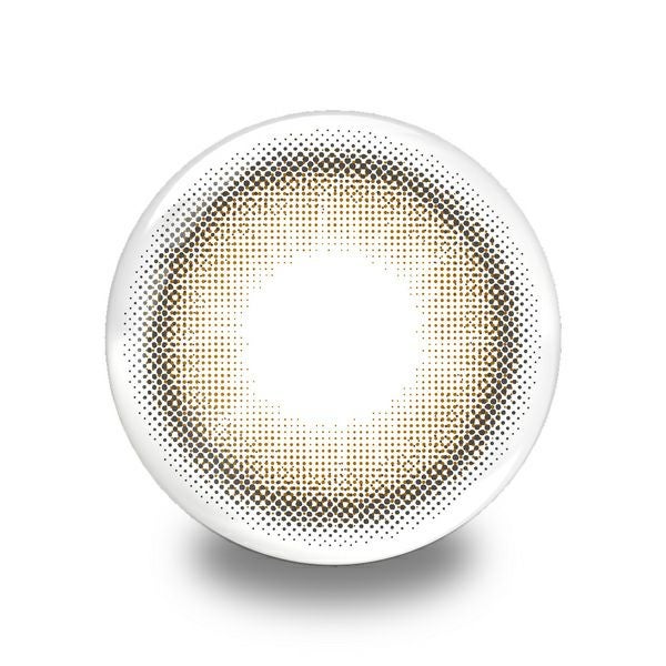 パースperse テディブラウンレンズ画像|コスプレカラコン通販アイトルテ