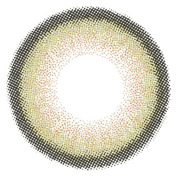 フルーリーワンデーFlurry by カラーズ ライトカーキブラウンレンズ画像|コスプレカラコン通販アイトルテ