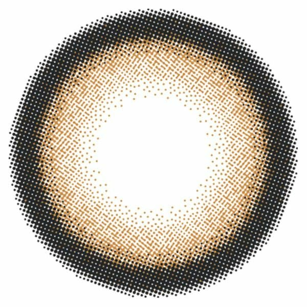 フルーリーワンデーFlurry by カラーズ もふもふハムスター(リングオレンジブラウン)レンズ画像|コスプレカラコン通販アイトルテ