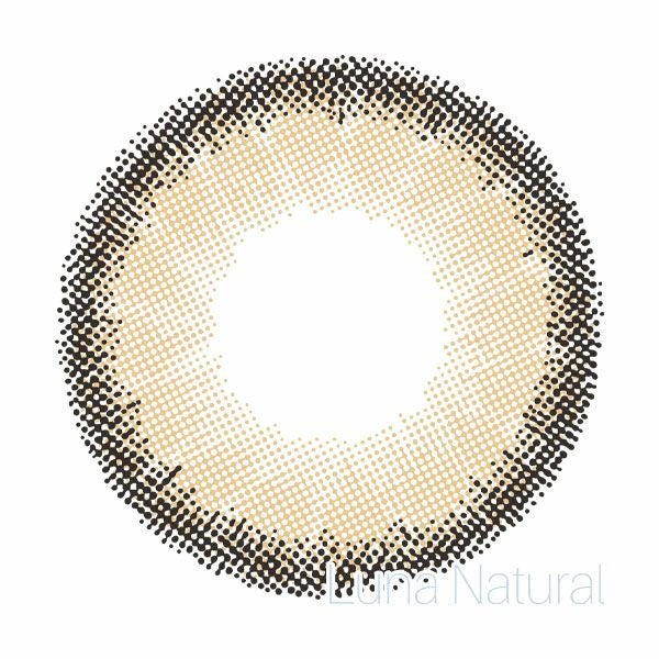 ルナLUNAナチュラルワンデー ブルーライトカット ラテレンズ画像|コスプレカラコン通販アイトルテ