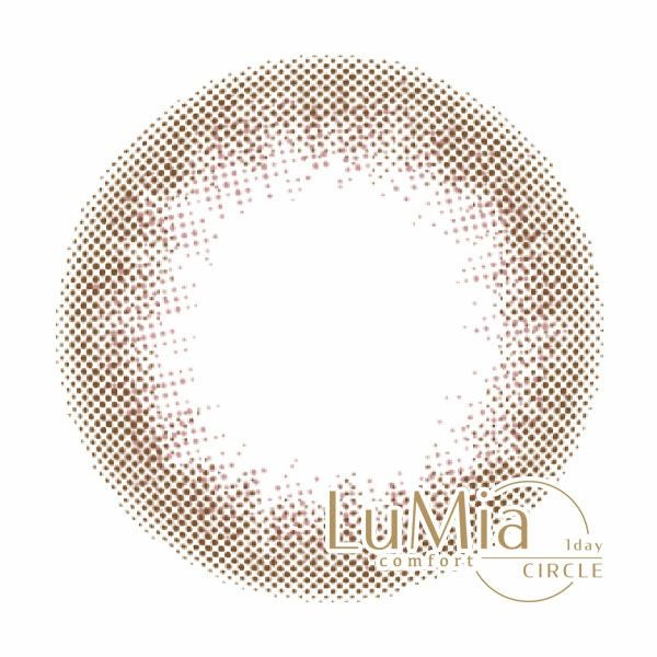 ルミアLuMia コンフォートワンデーサークル ワッフルピンクレンズ画像|コスプレカラコン通販アイトルテ