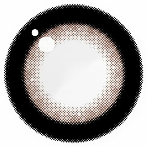 エバーカラーワンデー ミリモア あまえんぼカカオレンズ画像|コスプレカラコン通販アイトルテ