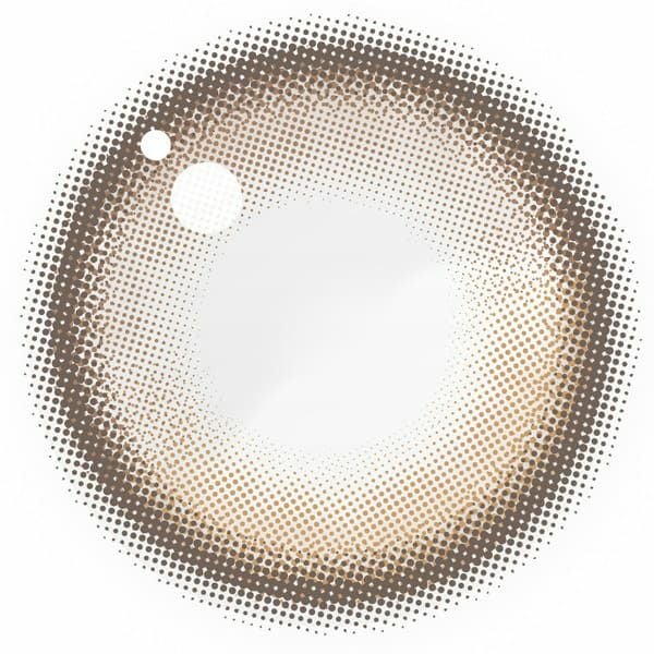 エバーカラーワンデー ミリモア じらしてショコラレンズ画像|コスプレカラコン通販アイトルテ