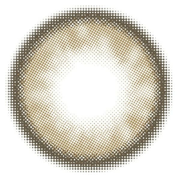 レンズミー オマイオ（LENS ME omyo）シスターオリーブブラウンレンズ画像