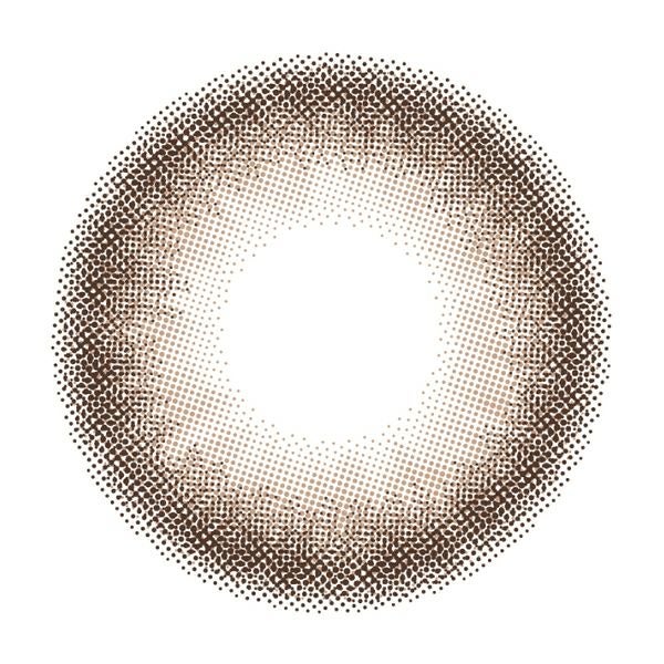 #トリコニナルTORICONINARU ゾッコンブラウンレンズ画像|コスプレカラコン通販アイトルテ