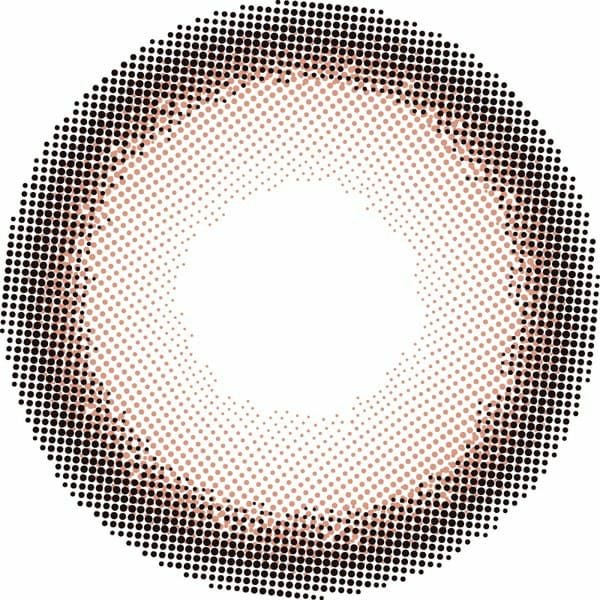 ワンデーリフレア ドレミdolemi チュールベージュレンズ画像|コスプレカラコン通販アイトルテ