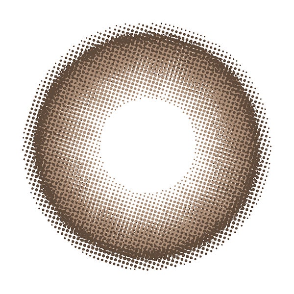 超モテコンウルトラワンデーMOTECON 超盛れリングベージュレンズ画像|コスプレカラコン通販アイトルテ