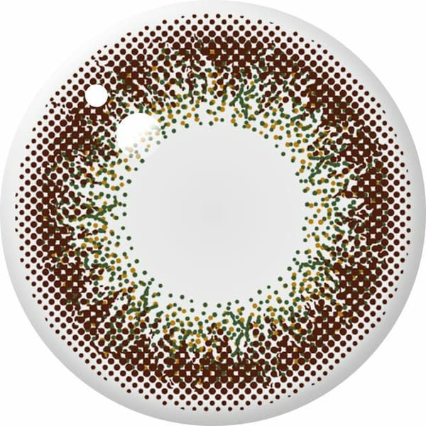 アンヴィenvie オリーヴブラウンレンズ画像|コスプレカラコン通販アイトルテ