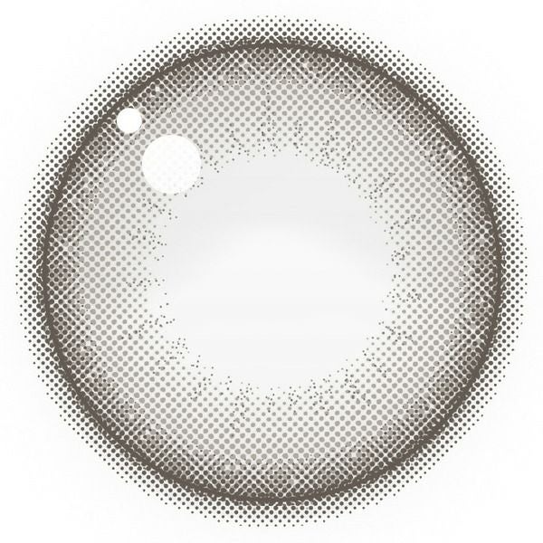 エバーカラーマンスリー パールスノーグレーレンズ画像|コスプレカラコン通販アイトルテ