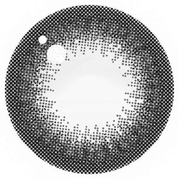 エバーカラーマンスリー ナチュラルブラックレンズ画像|コスプレカラコン通販アイトルテ