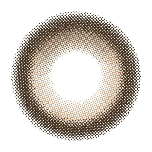 #トリコニナルTORICONINARU 溺愛ベージュレンズ画像|コスプレカラコン通販アイトルテ