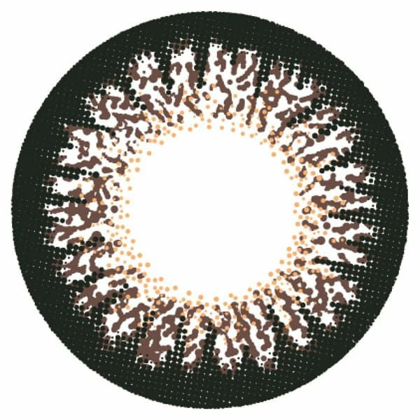 エンジェルカラー バンビシリーズワンデー ショコラレンズ画像|コスプレカラコン通販アイトルテ