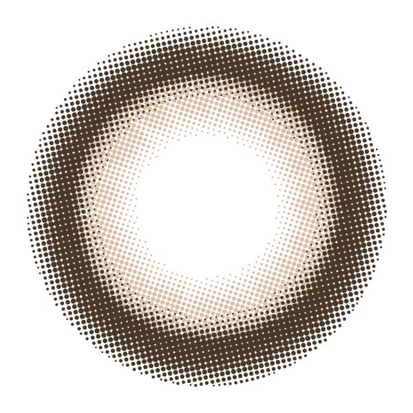 超モテコンウルトラワンデーMOTECON 超盛れシュガーベージュレンズ画像|コスプレカラコン通販アイトルテ