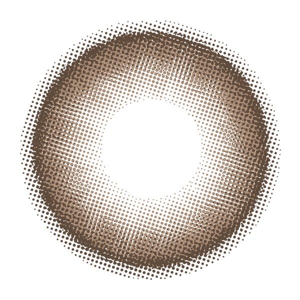 超モテコンウルトラマンスリーMOTECON 超盛れリングベージュレンズ画像|コスプレカラコン通販アイトルテ