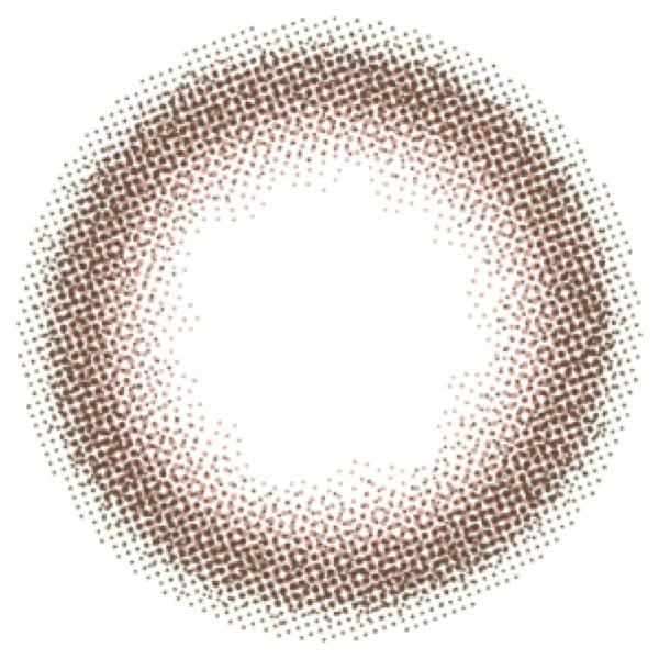 チューズミーChu's me ピーチブラウンレンズ画像|コスプレカラコン通販アイトルテ