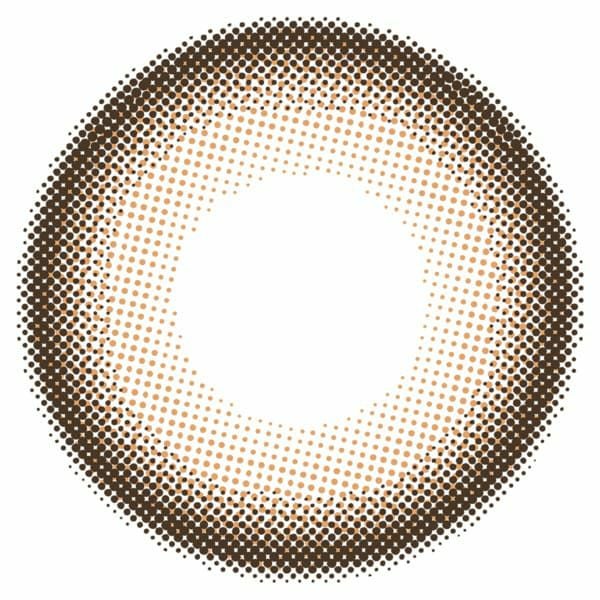 チューズミーChu's me モイストブラウンレンズ画像|コスプレカラコン通販アイトルテ