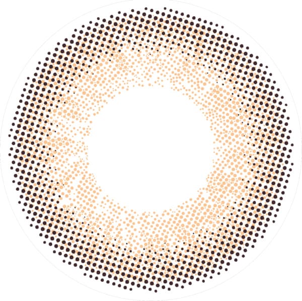 チューズミーChu's me シフォンブラウンレンズ画像|コスプレカラコン通販アイトルテ