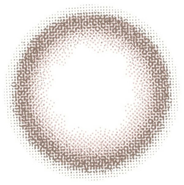 チューズミーマンスリーChu's me ピーチブラウンレンズ画像|コスプレカラコン通販アイトルテ