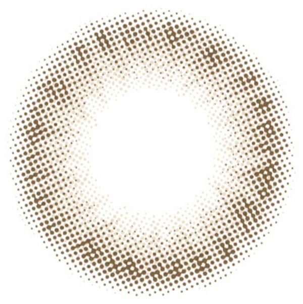 チューズミーマンスリーChu's me ハニーベージュレンズ画像|コスプレカラコン通販アイトルテ