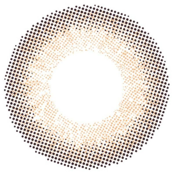 チューズミーマンスリーChu's me シフォンブラウンレンズ画像|コスプレカラコン通販アイトルテ