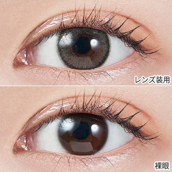 モラク トーリック ワンデー（MOLAK TORIC 1day）乱視用カラコン ダズルグレー トーリック装着画像|コスプレカラコン通販アイトルテ