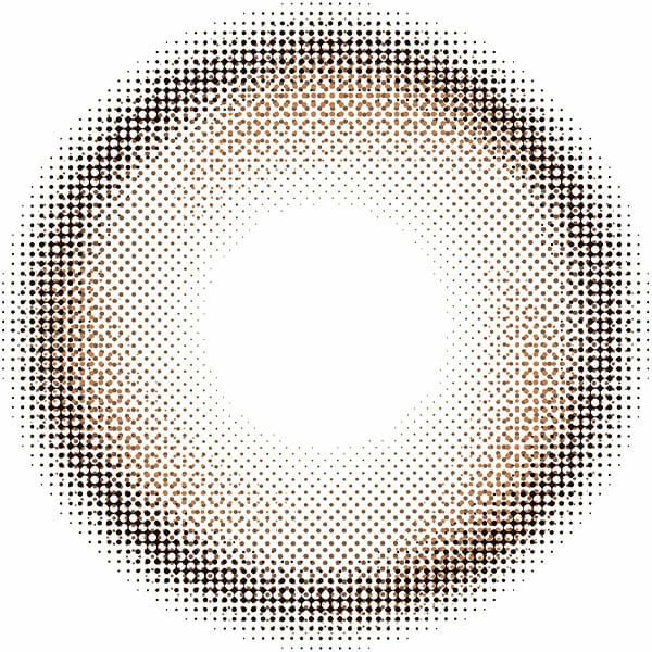 モラク ワンデー（MOLAK）トゥインクルブラウンレンズ画像|コスプレカラコン通販アイトルテ