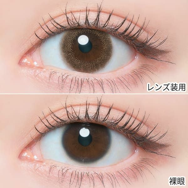 フランミー（FLANMY）ハニートースト装着画像|コスプレカラコン通販アイトルテ