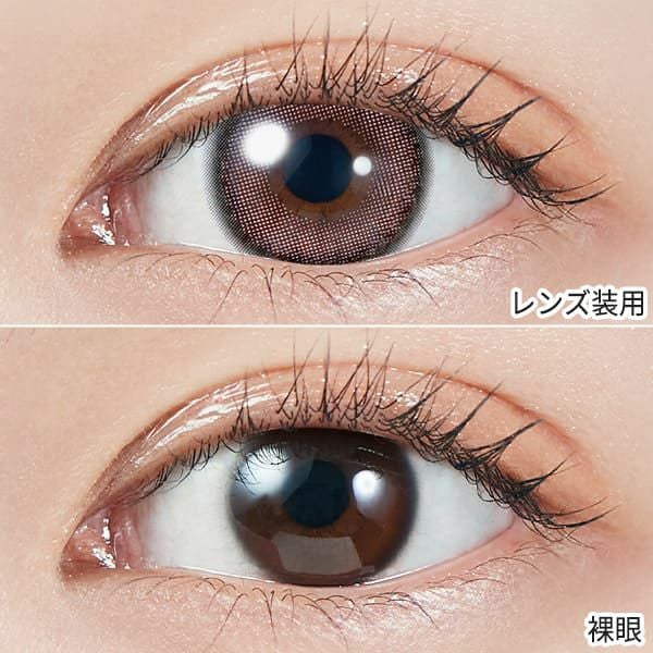 モラク マンスリー（MOLAK）ピンクボム装着画像|コスプレカラコン通販アイトルテ