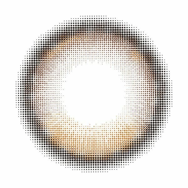 トパーズ（TOPARDS）ムーンメルトブラウンレンズ画像|コスプレカラコン通販アイトルテ