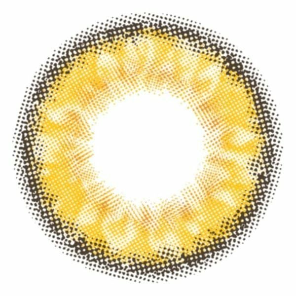 トロンプルイユ ワンデー（Trompeloeil 1day）イエローレンズ画像|コスプレカラコン通販アイトルテ