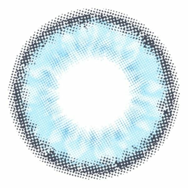 トロンプルイユ ワンデー（Trompeloeil 1day）スカイブルーレンズ画像|コスプレカラコン通販アイトルテ