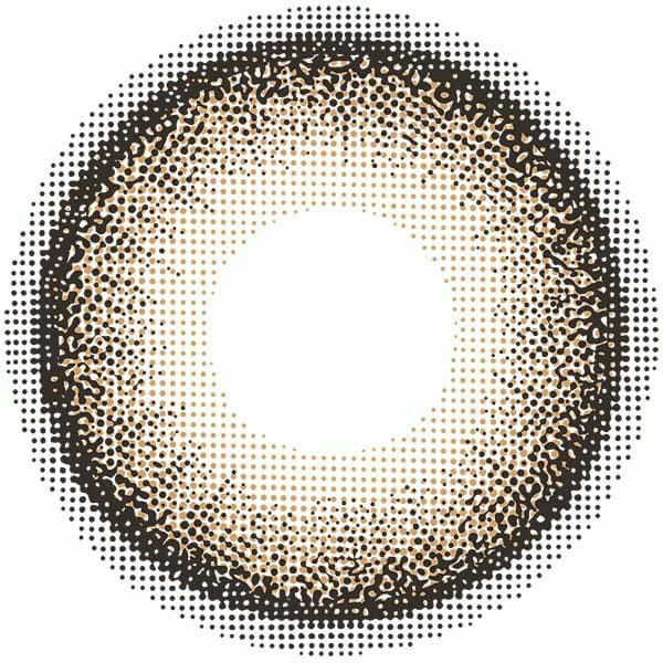 フランミー トーリック（FLANMY TORIC）【CYL-1.25】メープルシフォンレンズ画像|カラコン通販アイトルテ