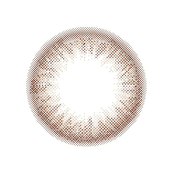 ルミア ワンデー 14.2mm（LuMia 1day 14.2mm）クォーツブラウンレンズ画像|コスプレカラコン通販アイトルテ