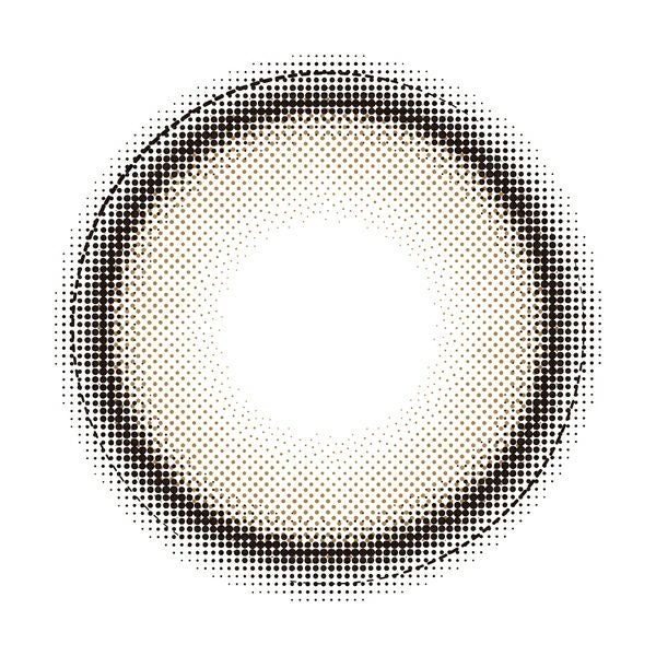 トパーズ（TOPARDS）ゼリークォーツレンズ画像|コスプレカラコン通販アイトルテ