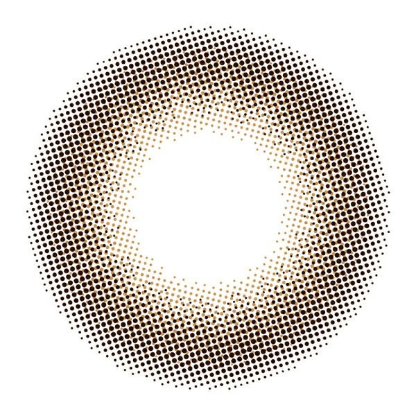 #トリコニナル（TORICONINARU）涙目ブラウンレンズ画像|コスプレカラコン通販アイトルテ