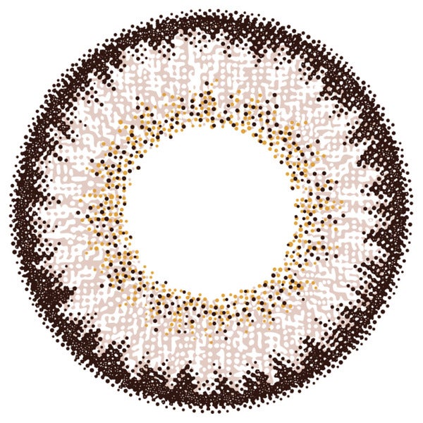 ラヴェールトーリック（loveil Toric） キャラメルグローレンズ画像|コスプレカラコン通販アイトルテ