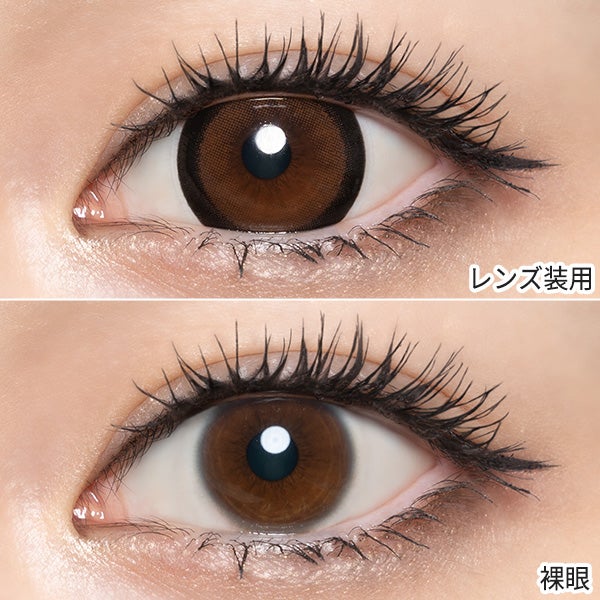 ラヴェールトーリック（loveil Toric） ブラックビジュー装着画像|コスプレカラコン通販アイトルテ