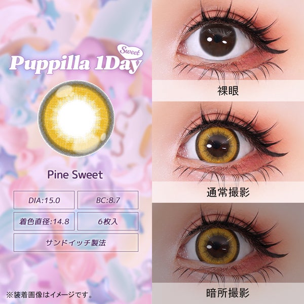 パピーラワンデースウィート Puppilla 1Day Sweet 商品画像